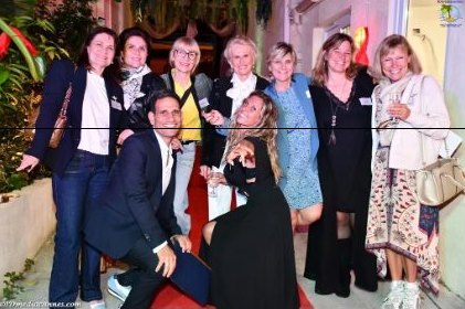Les participantes de la soirée Couture & Connexion