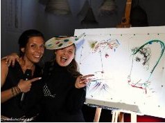 Léa Vandeveld — Artiste peintre, performance live