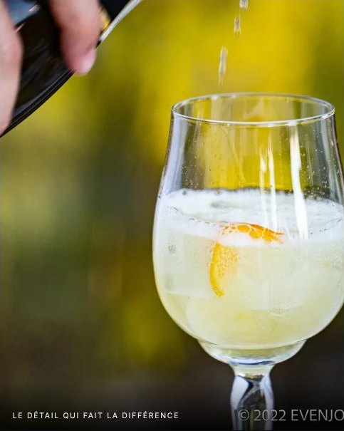 Service d’un cocktail
