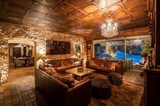 Salon de la villa
